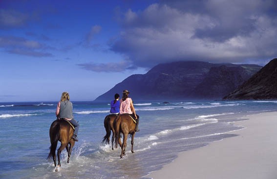 Noordoek beach scene